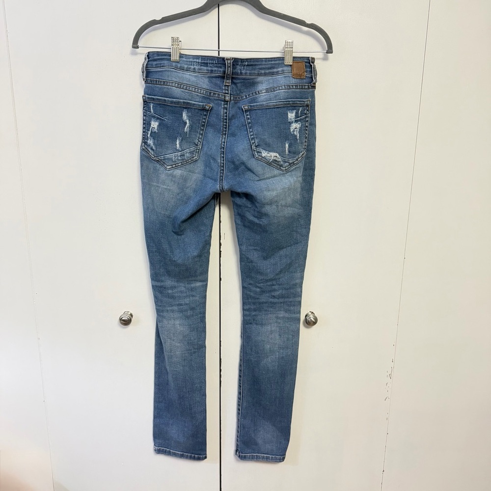 BKE Denim Stella Straight Jeans | Women’s Size 26 | Medium Wash Stretch - Picture 2 of 5